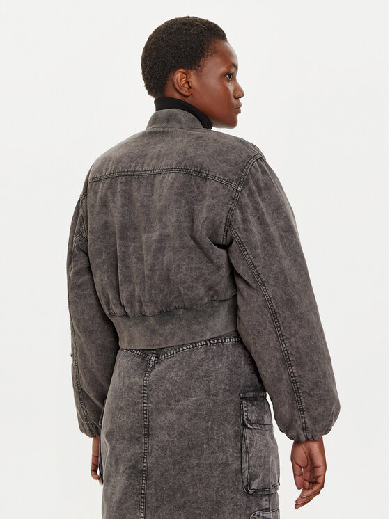 Alpha Industries Alpha Industries Bomber striukė 148008 Pilka Regular Fit