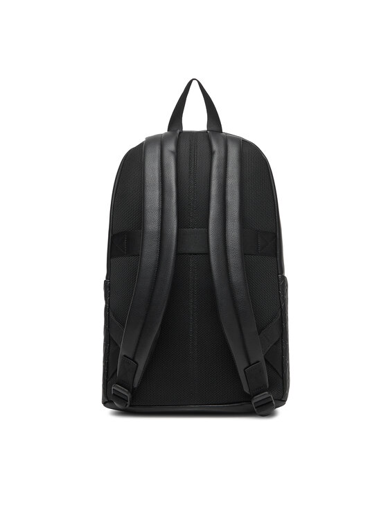 Calvin Klein Calvin Klein Batoh Emblem Emboss Round Backpack LV04D3202G Černá