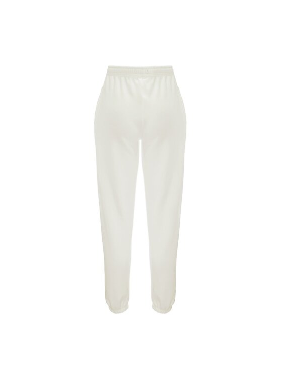 La Mania La Mania Spodnie dresowe SEASON Écru Classic Fit