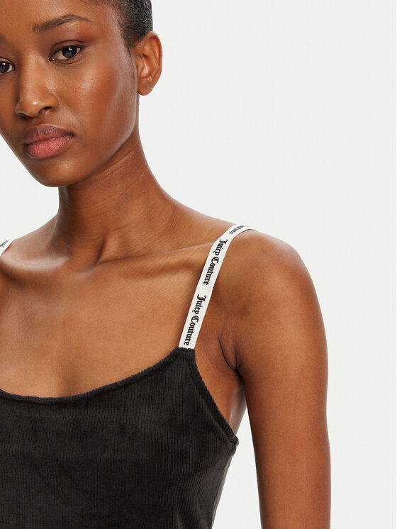 Juicy Couture Juicy Couture Top Elina JCLCT125501 Čierna Slim Fit
