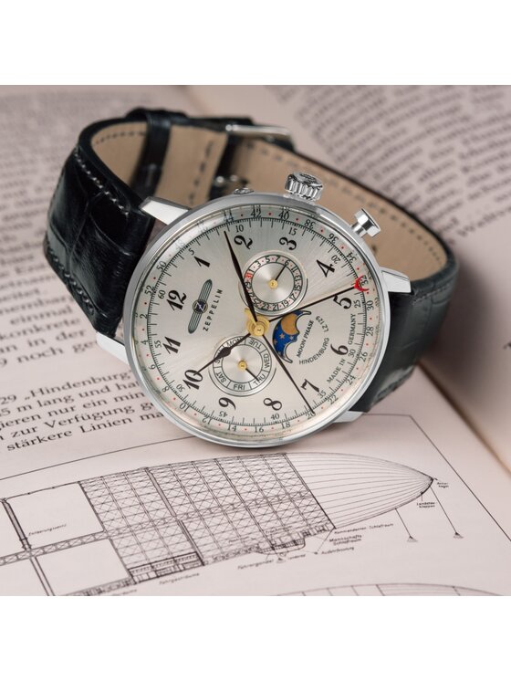 Zeppelin Zeppelin Zegarek 70361 Czarny