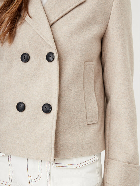 ONLY ONLY Bunda pro přechodné období Freja 15320983 Béžová Regular Fit