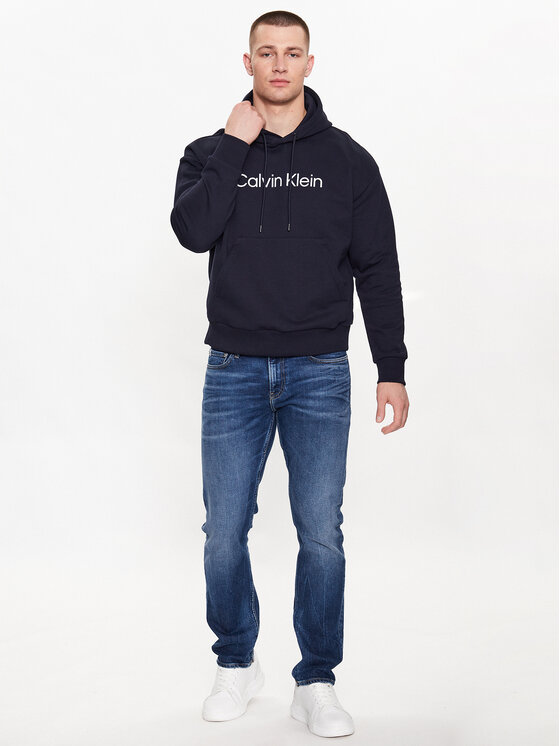 Calvin Klein Calvin Klein Pulóver Hero K10K111345 Sötétkék Regular Fit