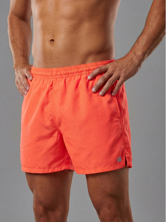 Feba Feba Szorty kąpielowe FM01 Pomarańczowy Short Fit