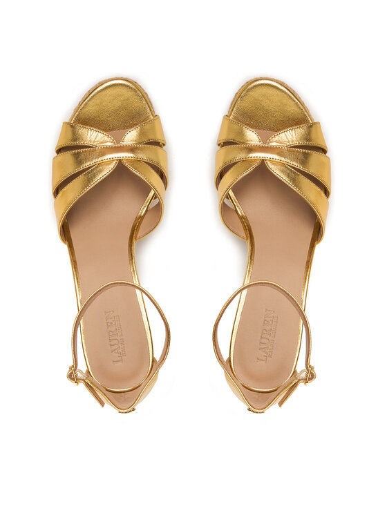 LAUREN RALPH LAUREN LAUREN RALPH LAUREN Еспадрили Nellie 802P04434001 Златист