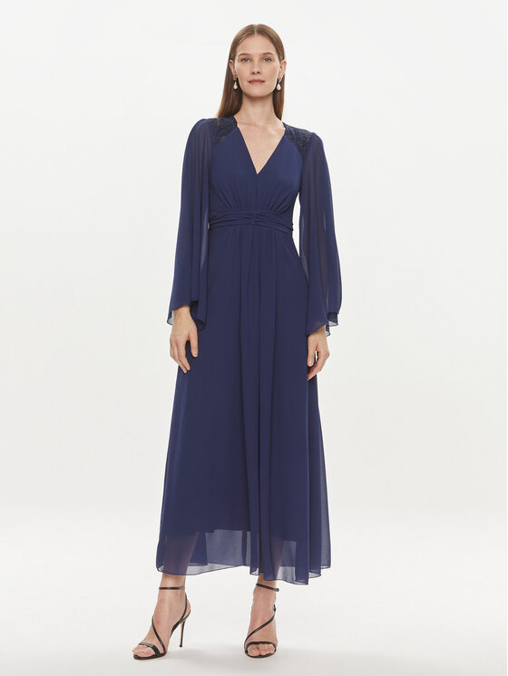 Rinascimento Rinascimento Abendkleid CFC0117605003 Dunkelblau Regular Fit