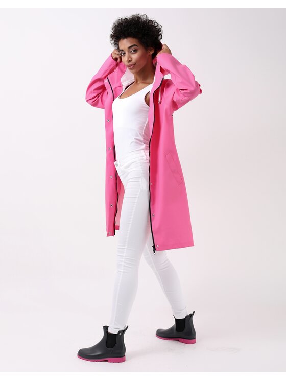 VANNSKJOLD Vannskjold Kurtka przeciwdeszczowa TREND Różowy Parka Fit