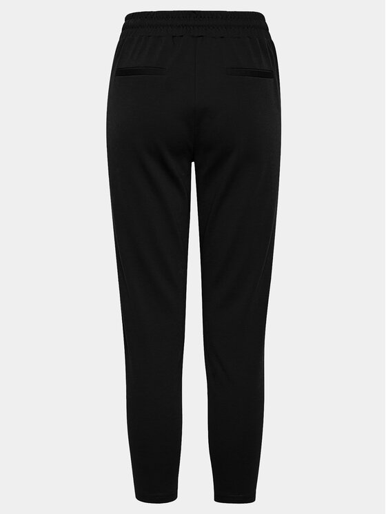 ICHI ICHI Pantaloni di tessuto 20104757 Nero Slim Fit