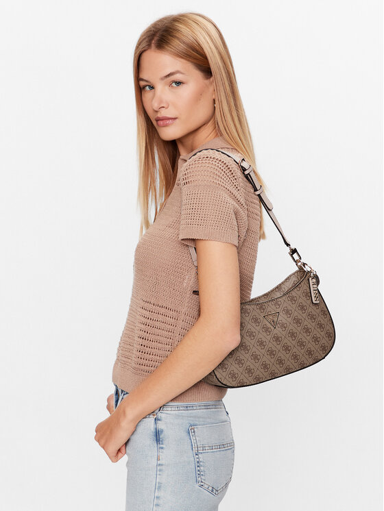 Guess Guess Ročna torba Noelle (BG) HWBG78 79180 Rjava