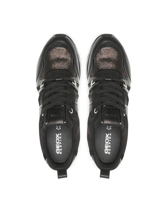 Geox Geox Sneakersy D Zosma B D268LB 07722 C9999 Čierna