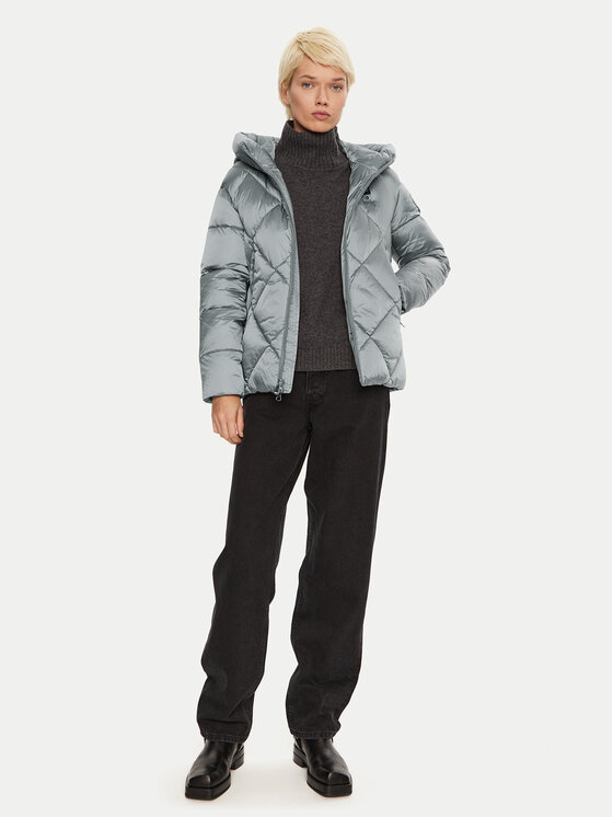 Blauer Blauer Winterjacke 24WBLDC02273 Grau Regular Fit