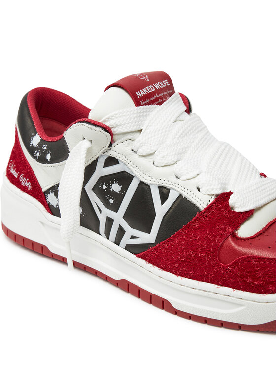 Naked Wolfe Naked Wolfe Sneakersy CM-00 Czerwony