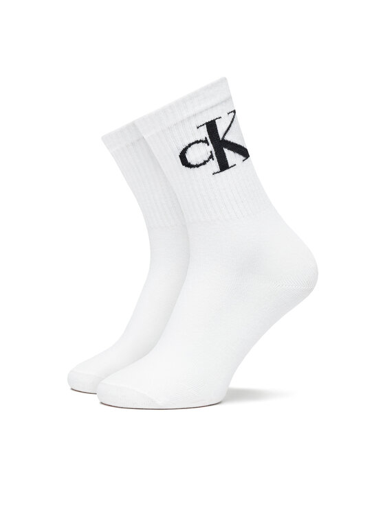 Calvin Klein Jeans Calvin Klein Jeans Set di 2 paia di calzini lunghi da donna 701228811 Bianco