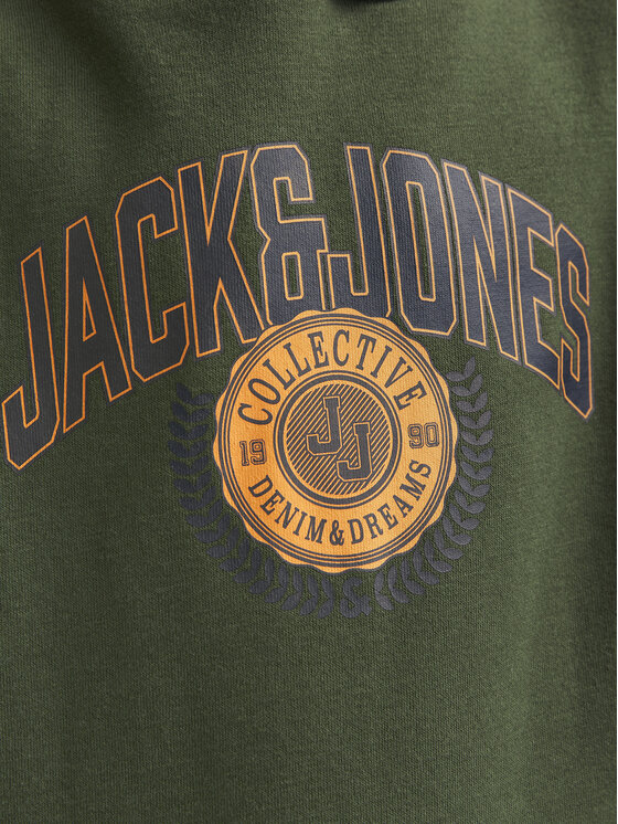 Jack&Jones Junior Jack&Jones Junior Μπλούζα Kam Varsity 12266761 Πράσινο Standard Fit