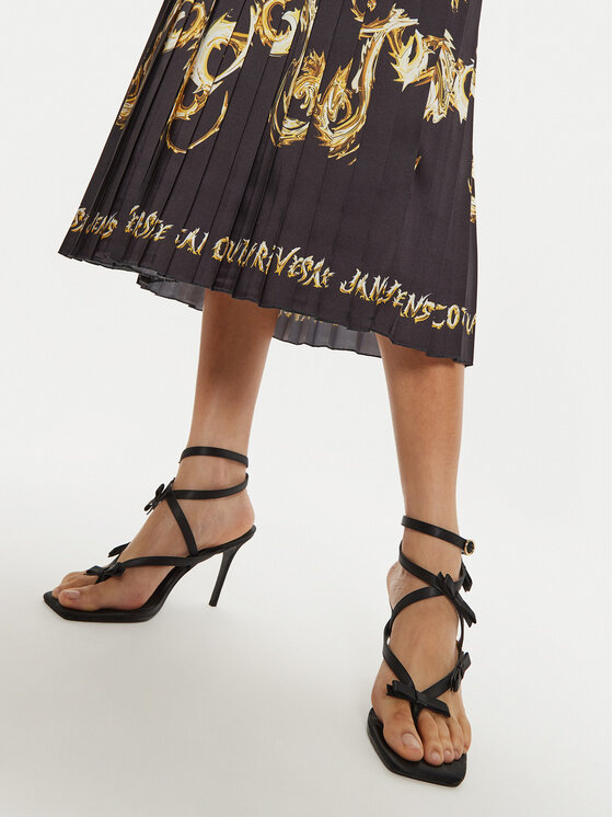 Versace Jeans Couture Versace Jeans Couture Спідниця в складку 77HAE8P5 Кольоровий Regular Fit