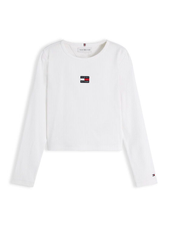 Tommy Hilfiger Tommy Hilfiger Palaidinė KG0KG09065 Balta Regular Fit