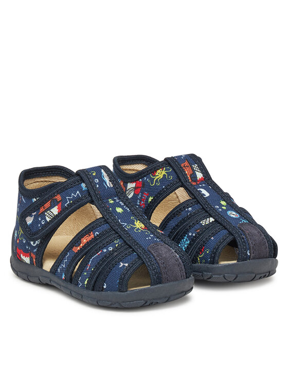 Froddo Froddo Kapcie Classic Slippers G1700413 M Granatowy