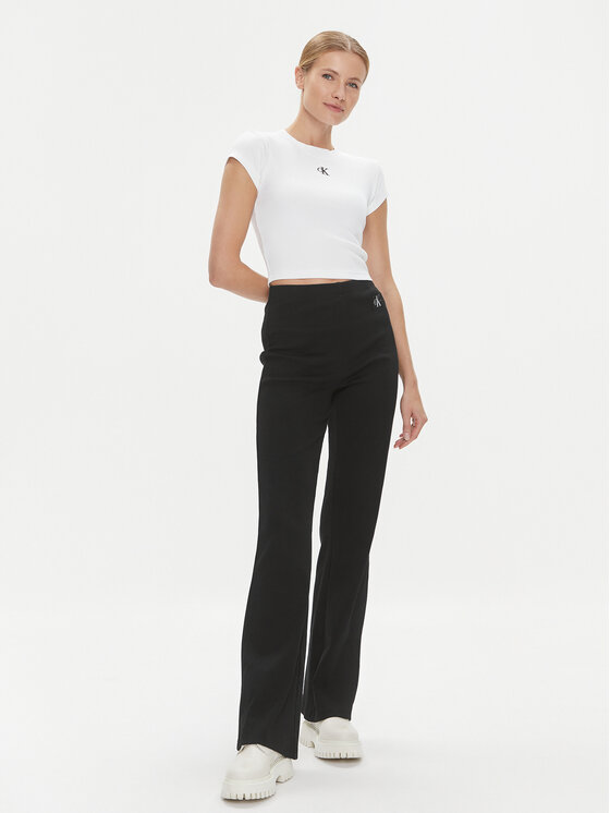 Calvin Klein Jeans Calvin Klein Jeans Tricou J20J218337 Alb Slim Fit