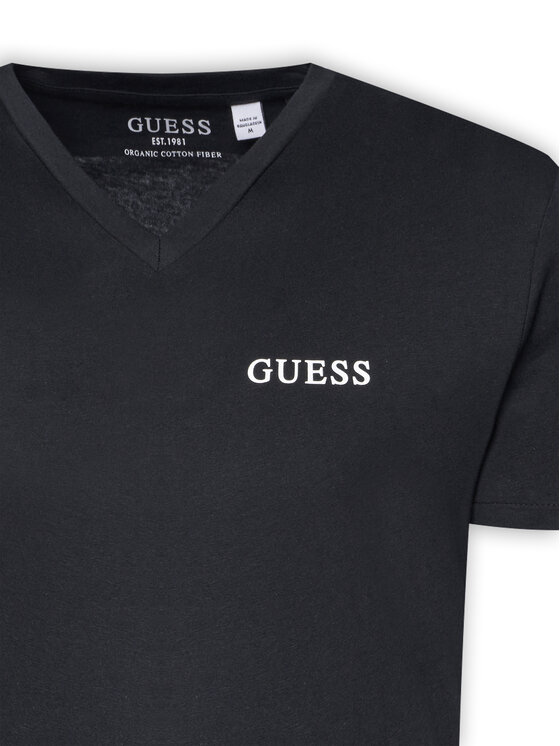 Guess Guess Set od 3 majice U5BG58 KCAM1 Crna Regular Fit