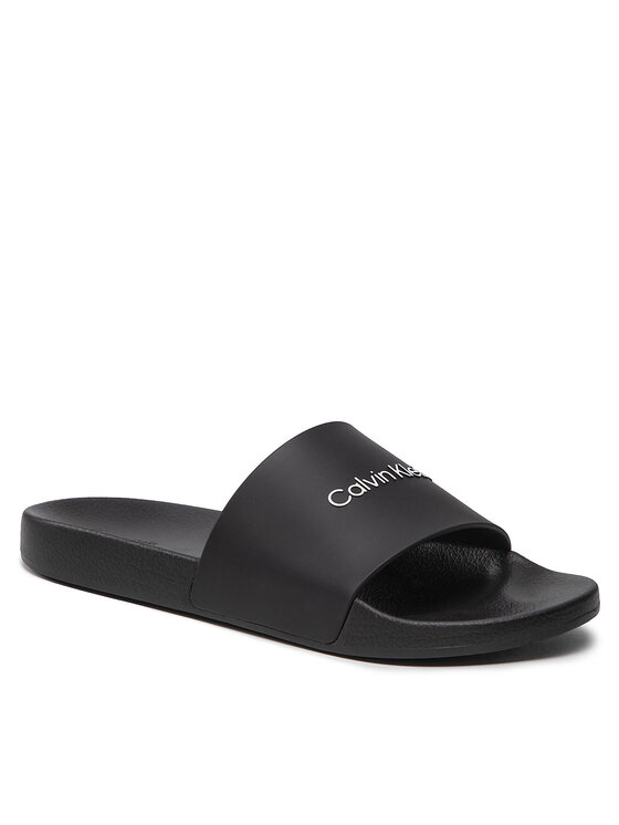 Calvin Klein Jeans Calvin Klein Jeans Iešļūcenes Pool Slide HM0HM00455 Melns