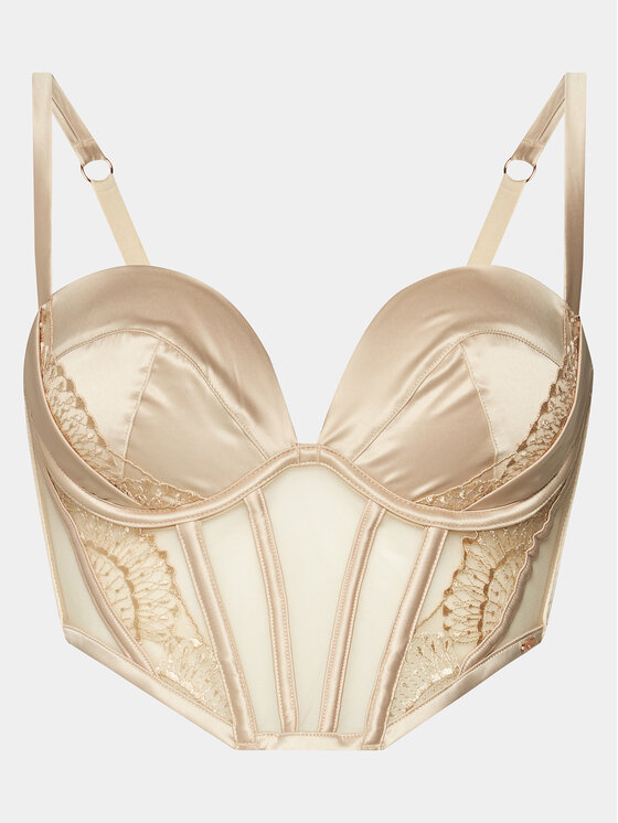 Hunkemöller Hunkemöller Σουτιέν Bardot Stella C&S Pp Ll 203478 Χρυσό