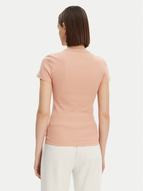Lacoste Lacoste T-shirt TF5538 Narančasta Slim Fit