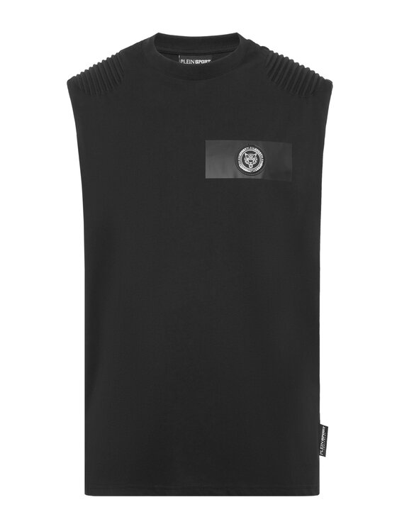 Plein Sport Plein Sport T-Shirt 1011 Czarny Regular Fit