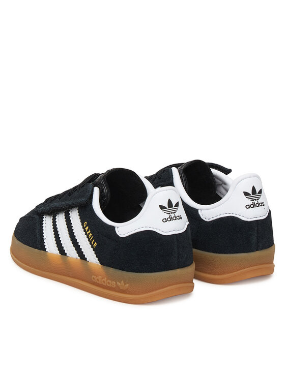 adidas adidas Sneakersy Gazelle Indoor Comfort Closure Elastic Lace IH9131 Czarny