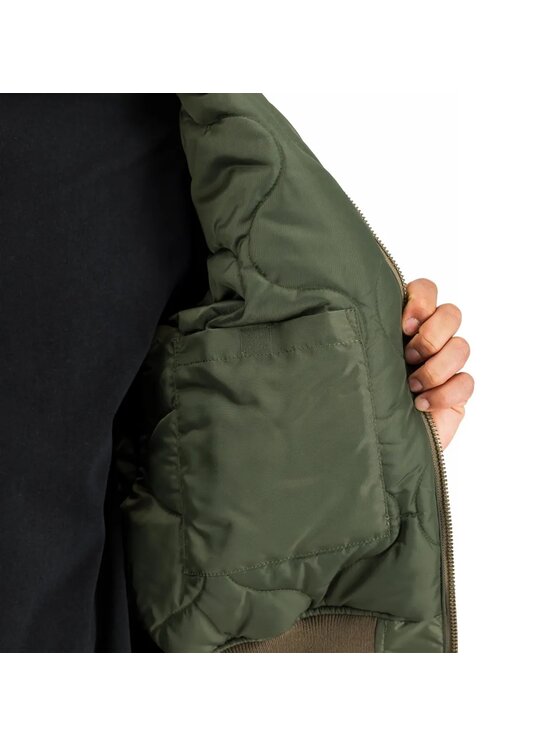 Alpha Industries Alpha Industries Kurtka bomber AI.268135 Zielony Core Fit