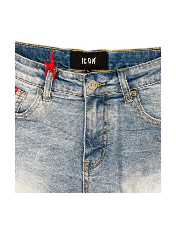 Icon Icon Pantaloncini igds00578 Turchese Regular Fit