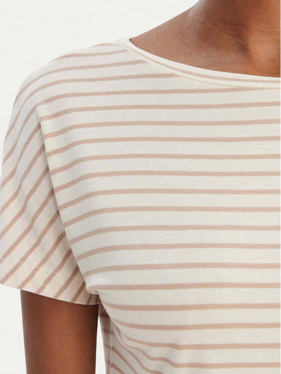 Marella Marella T-Shirt Emme by Marella Fervida 2615971021 Beżowy Regular Fit
