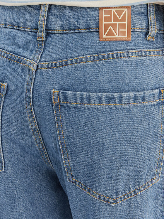 Marella Marella Jeans hlače Agitare 2615181101 Modra Mom Fit