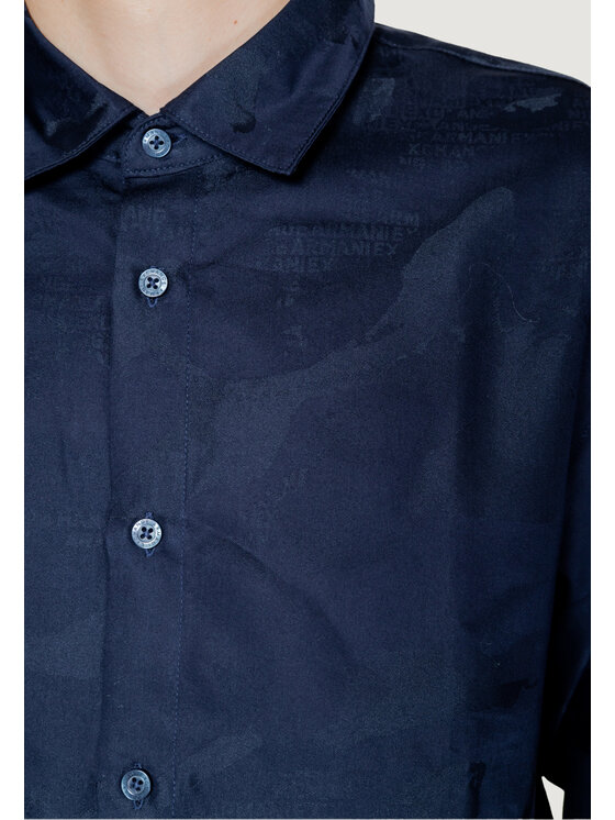 Armani Exchange Armani Exchange Camicia 3DZCL4 ZN3JZ Blu To Fit