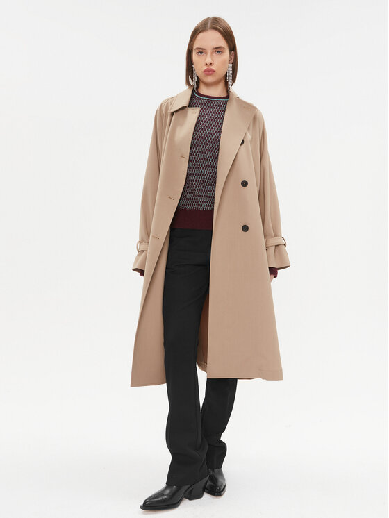 PINKO Pinko Svetr Scimpanze 102226 A1BH Bordó Regular Fit