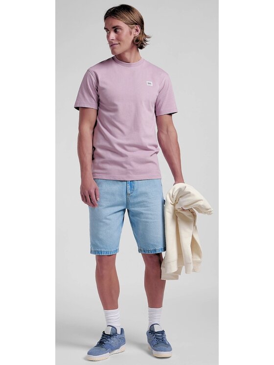 Lee Lee T-Shirt WW Tee Różowy Relaxed Fit