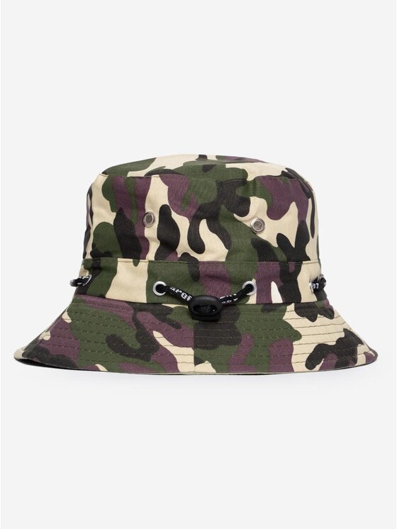 MyStars MyStars Bucket Kapelusz Bucket Hat MyStars Classic Camo Zielony
