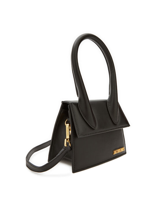 JACQUEMUS JACQUEMUS Kabelka Le Chiquito Moyen 213BA002-3000 Čierna