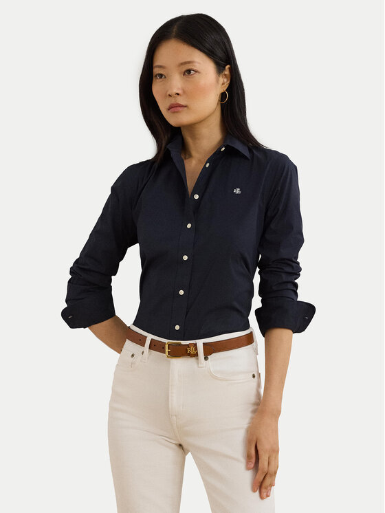 LAUREN RALPH LAUREN LAUREN RALPH LAUREN Cămașă Easy Care Point Collar 200684553003 Bleumarin Regular Fit