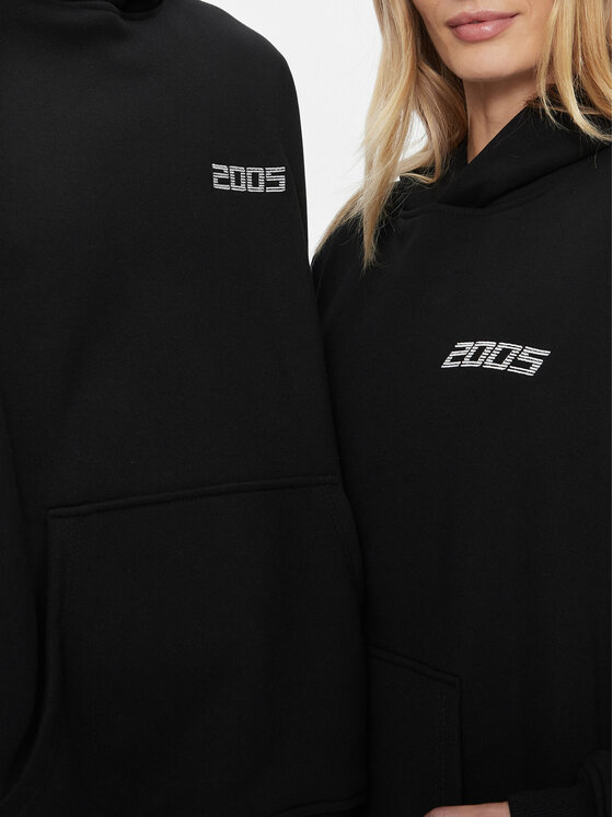 2005 2005 Μπλούζα Unisex Basic Μαύρο Relaxed Fit
