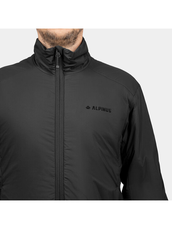 Alpinus Alpinus Kurtka przejściowa Wanaka Czarny Regular Fit