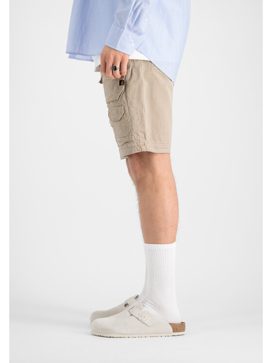 Alpha Industries Alpha Industries Szorty Battle Short Żółty Regular Fit