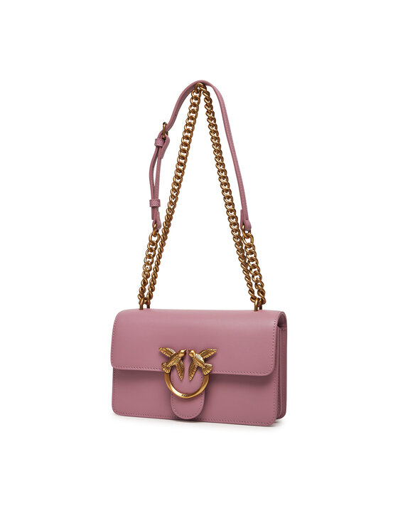 PINKO PINKO Torebka Love One Mini Dc PE 25 PCPL 100074 A0F1 Fioletowy