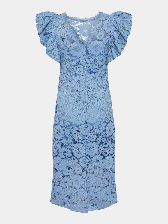 YAS YAS Sukienka koktajlowa Milda 26032369 Niebieski Regular Fit