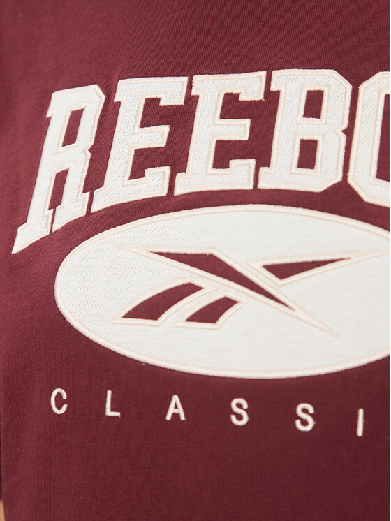 Reebok Reebok Tričko Classics Big Logo IL4638 Červená Regular Fit