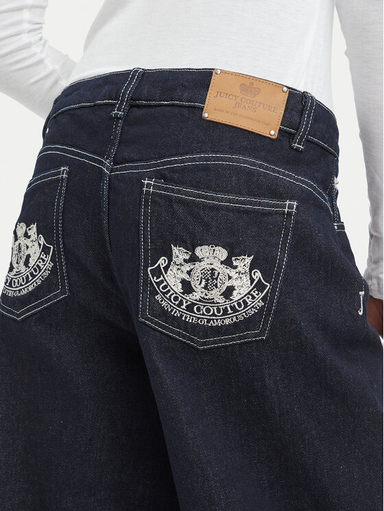 Juicy Couture Juicy Couture Jeansy JCJDJE126952 Modrá Wide Leg