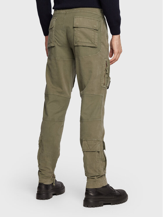 Aeronautica Militare Aeronautica Militare Pantaloni di tessuto 222PA939CT83 Verde Regular Fit