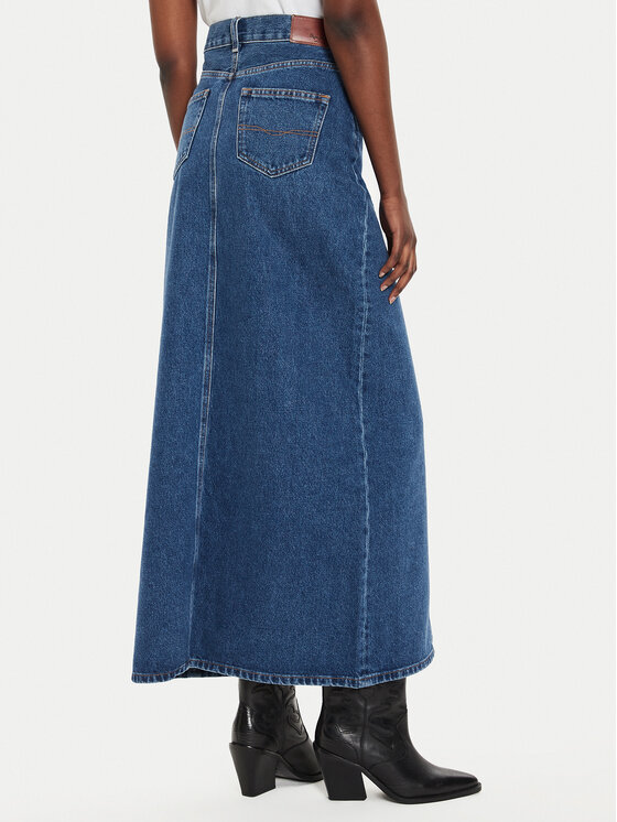 Pepe Jeans Pepe Jeans Farmer szoknya PL901168 Sötétkék Regular Fit