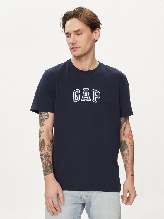 Gap Gap T-Shirt 570044-03 Tmavomodrá Regular Fit