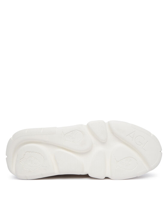 AGL AGL Sneakersy Soft Bubble D938055PGS Krémová