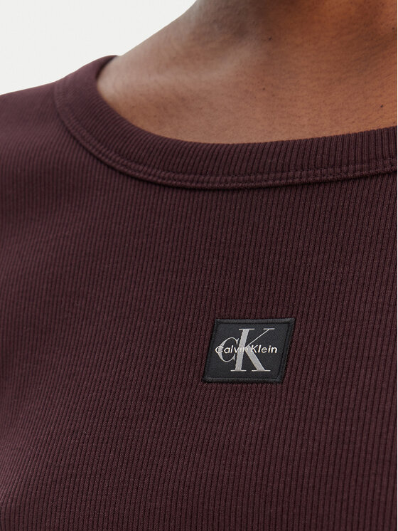 Calvin Klein Jeans Calvin Klein Jeans T-Shirt LV047C200G Braun Slim Fit